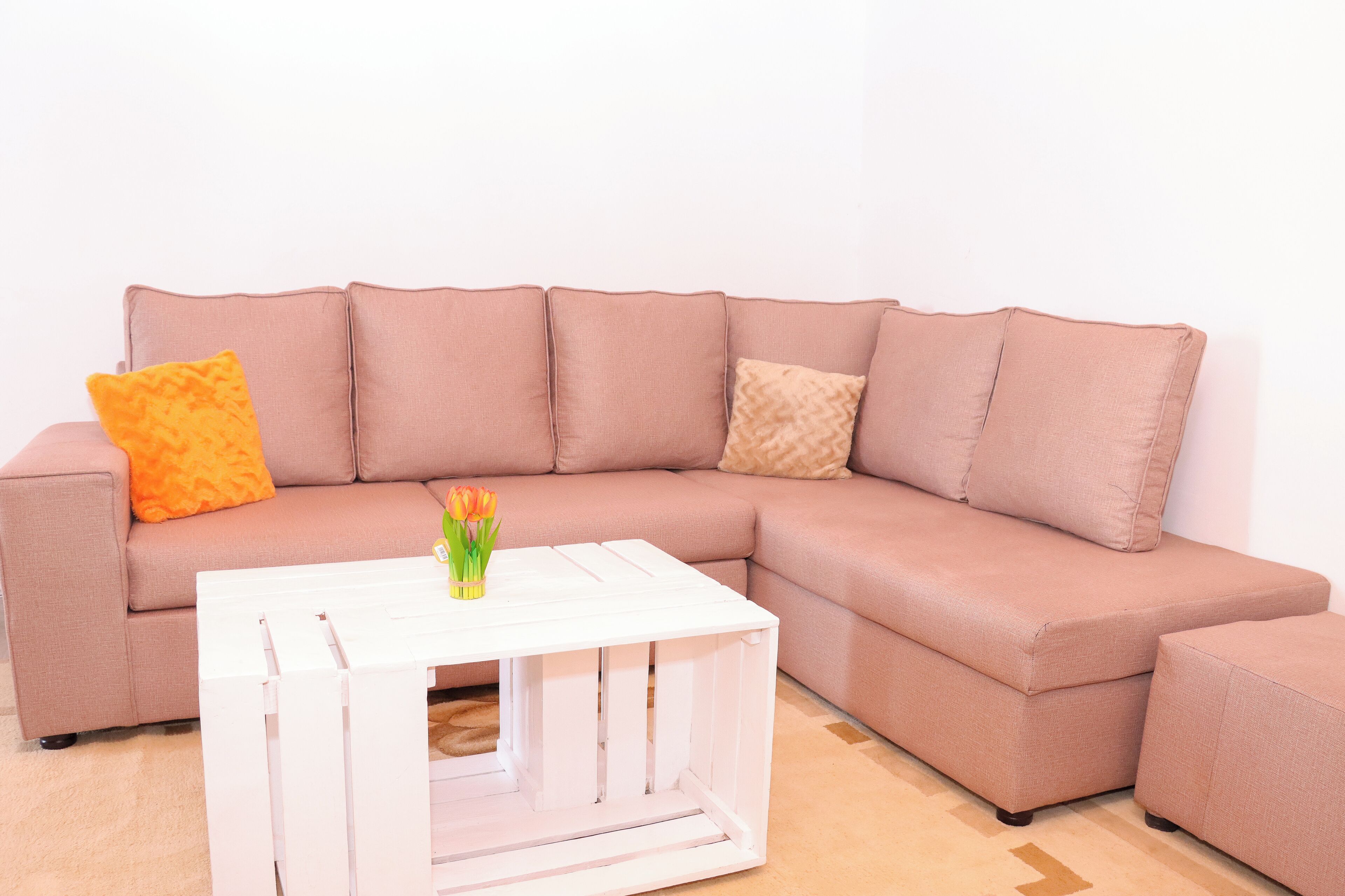 デラックス アパートメント シティビュー | リビング エリア | 24 インチのスマートテレビ (デジタル放送視聴可)