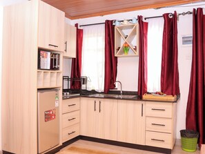 Appartement Deluxe, vue ville | Cuisine privée