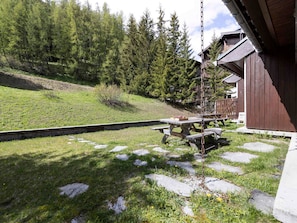 Outdoor dining - Val d'Isère - Flat for 7 ppl, 68 sqm (Val-d'Isère)