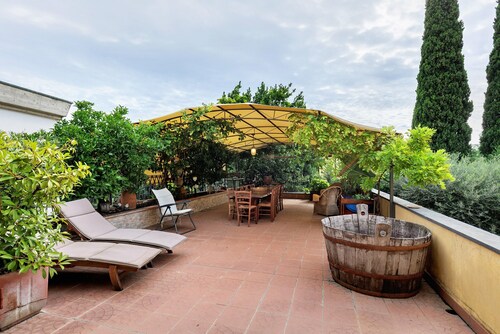 Ferienhaus 'La Terrazza Appartamento Agata' mit privater Terrasse, WLAN und Klimaanlage