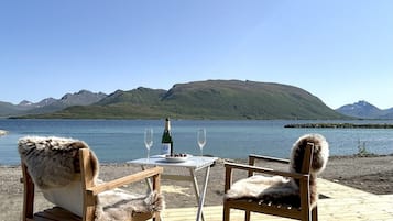 Lyxbungalow - uteplats - havsutsikt | Terrass/Patio