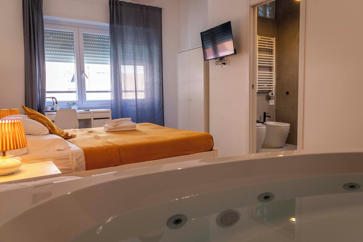 Deluxe tweepersoonskamer, airconditioning (Camera superior, con vasca.) | Gratis wifi