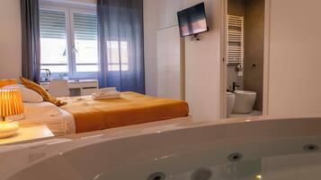 Deluxe-Doppelzimmer, Klimaanlage (Camera superior, con vasca.)