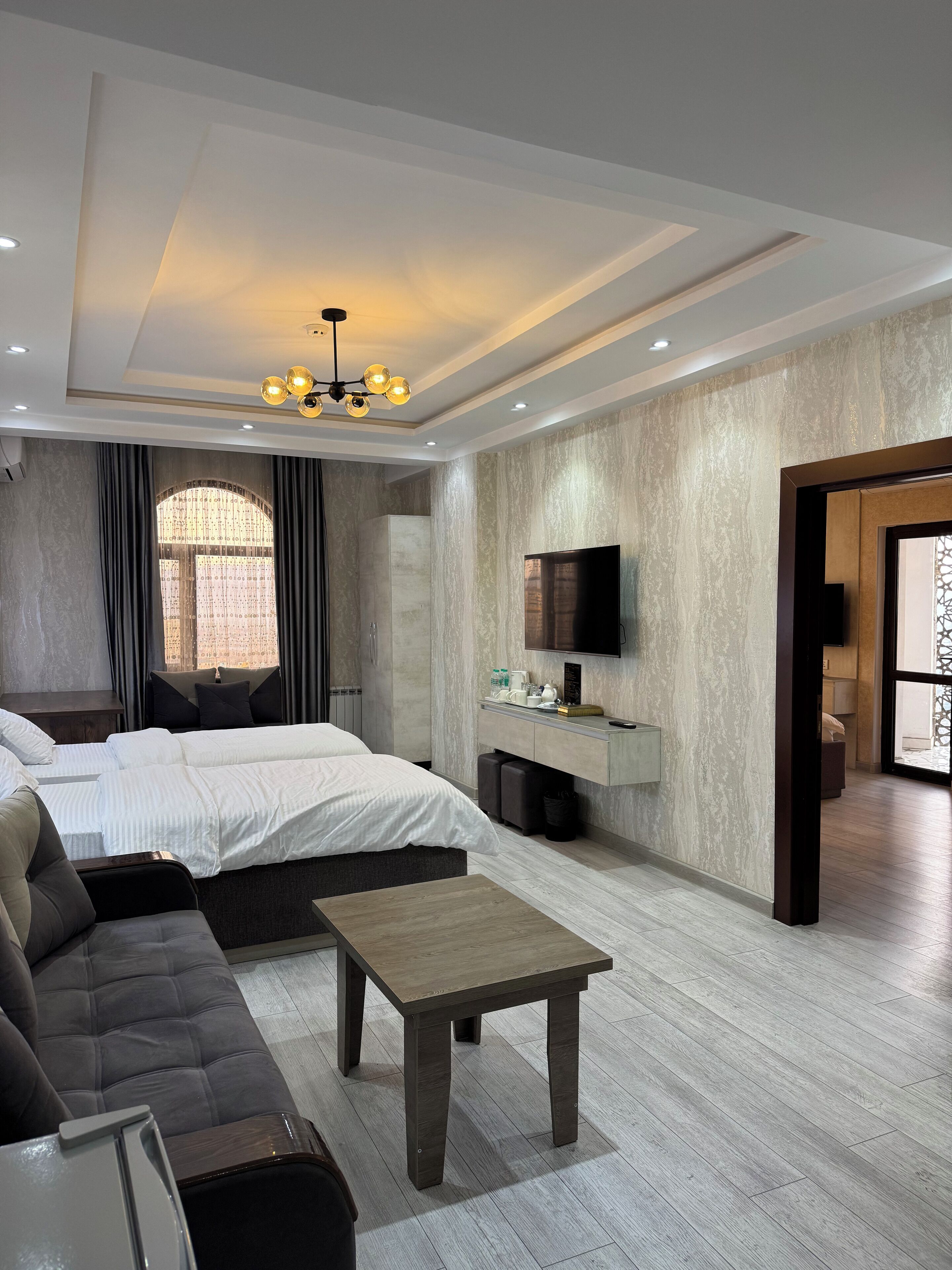 Familienapartment | Hochwertige Bettwaren, Daunenbettdecken, Select-Comfort-Betten