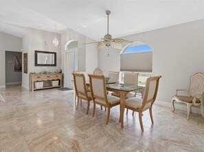 Dining - 4BR Marco Island retreat with heated pool, WiFi, and room for 8. (Marco Island)