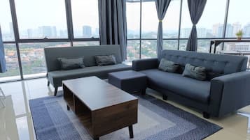 Superior Apartment, 1 Bedroom, Kitchen, City View | View from room