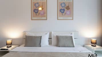 Deluxe Apartment | Premium bedding, memory-foam beds, desk, blackout curtains