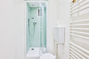 Towels, soap, toilet paper