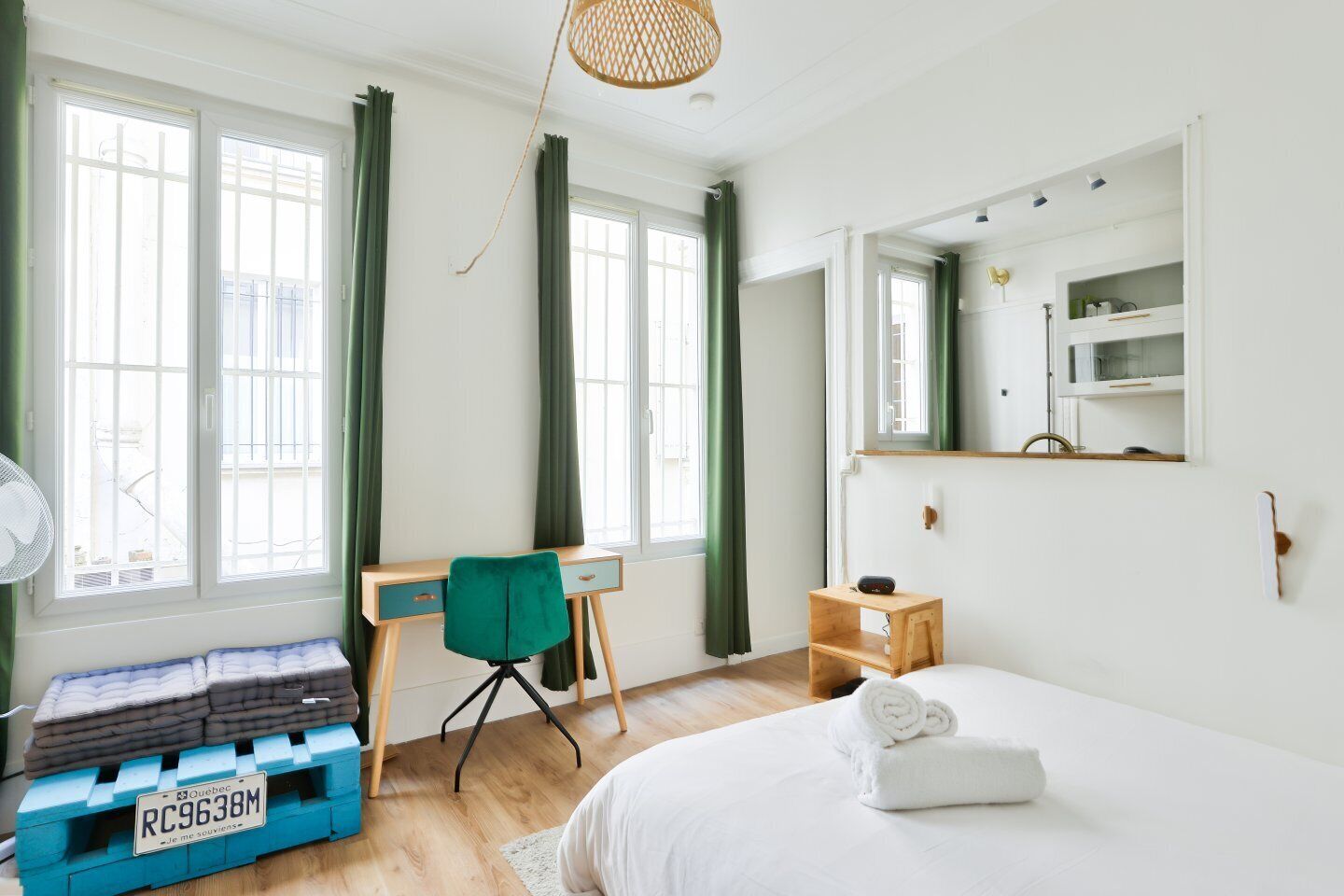 1 bedroom, iron/ironing board, WiFi, bed sheets
