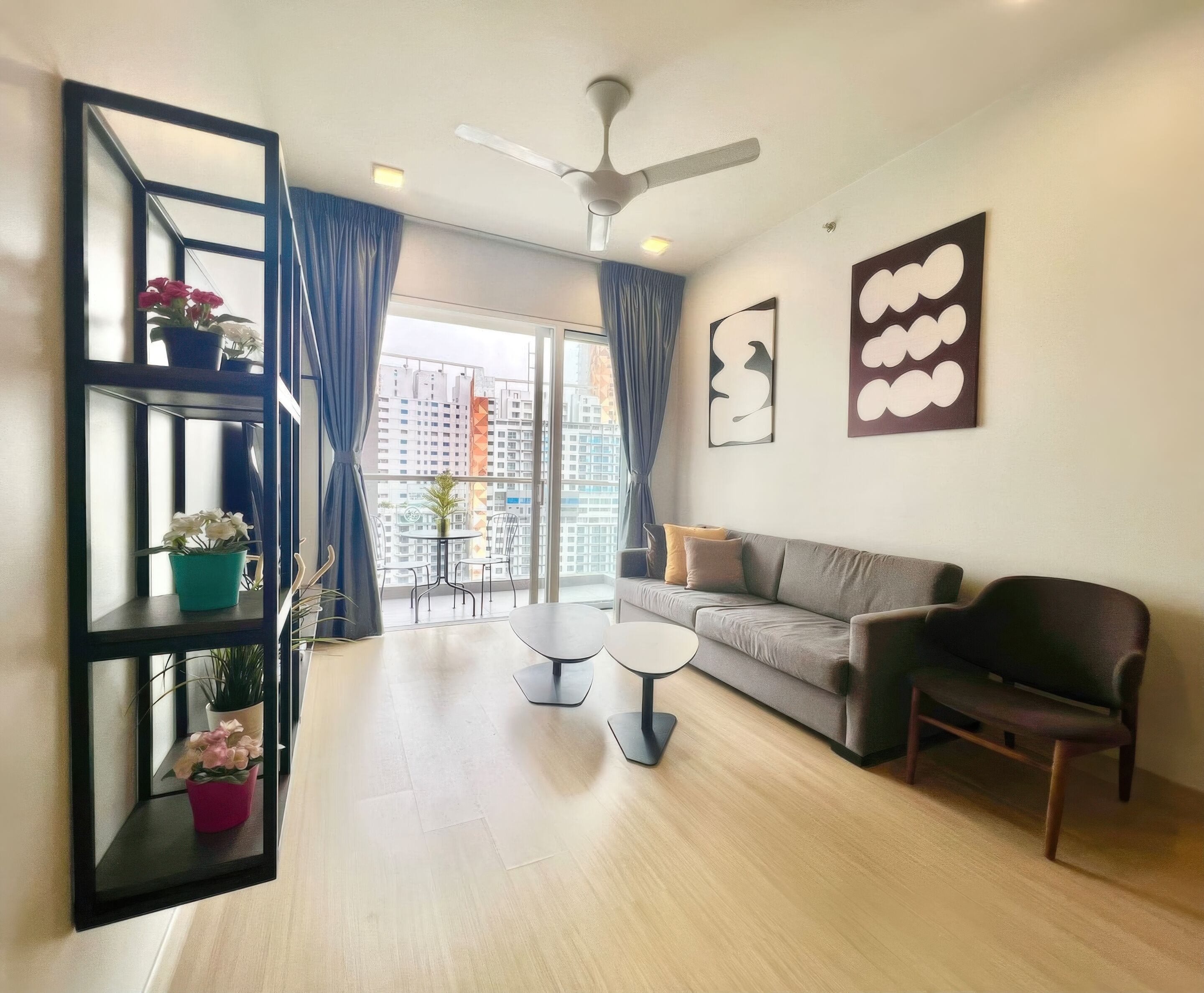 Apartament superior, 2 dormitoris, cuina, vistes a la ciutat | Vista des de l&#x27;habitació