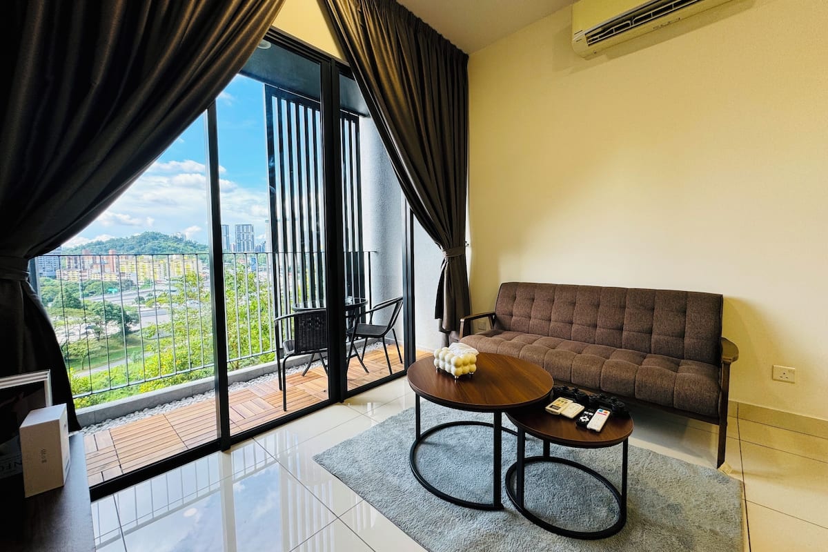 Departamento superior, 3 habitaciones, balcón, vista a la ciudad | Vista desde la habitación