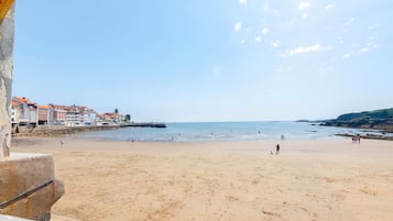 On the beach