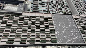 Fassade der Unterkunft