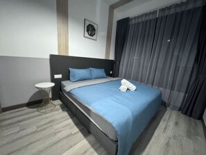 Superior-Apartment, 2 Schlafzimmer, Küche, Stadtblick