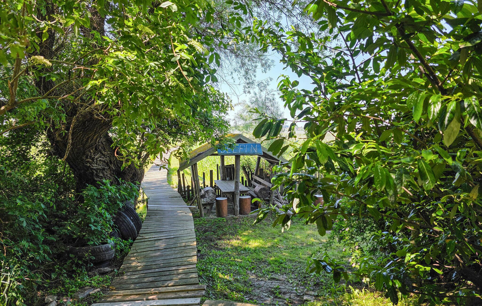 Enceinte de l’hébergement