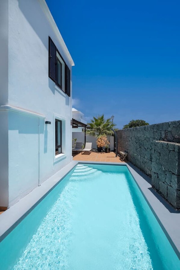 Piscine chauffée