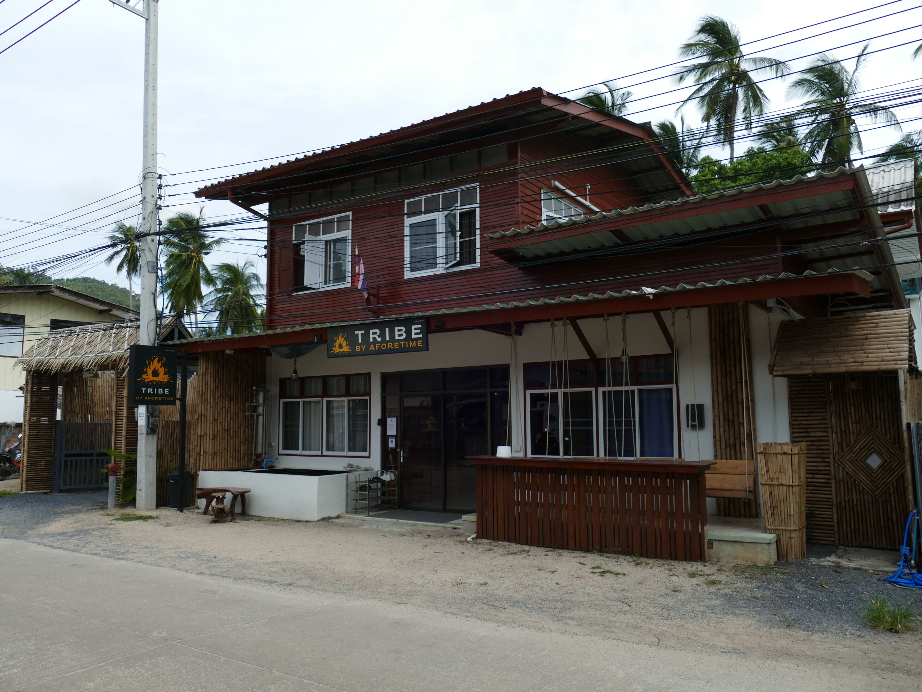 Fachada da propriedade