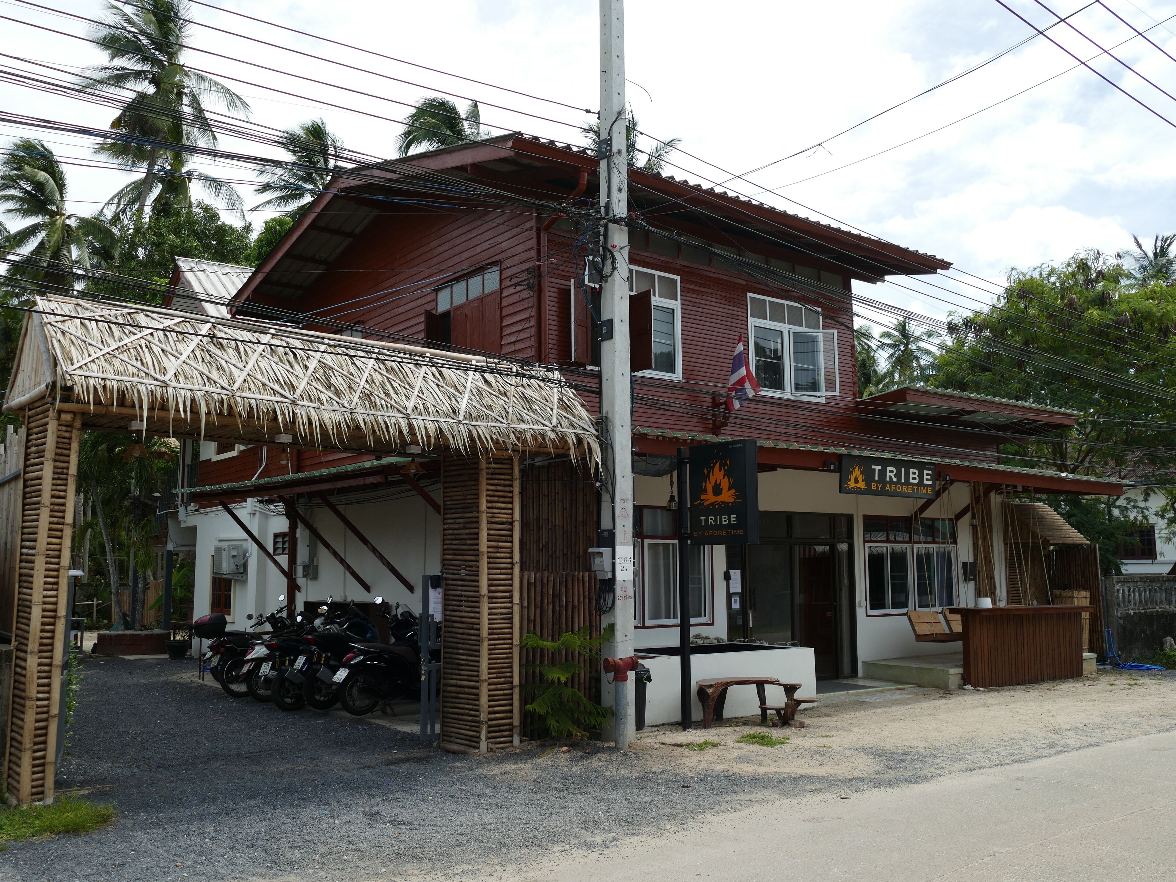 Fachada da propriedade