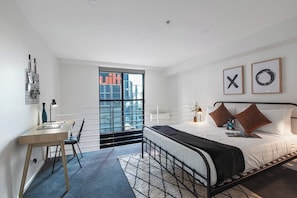 1 chambre, fer et planche à repasser, Wi-Fi, draps fournis