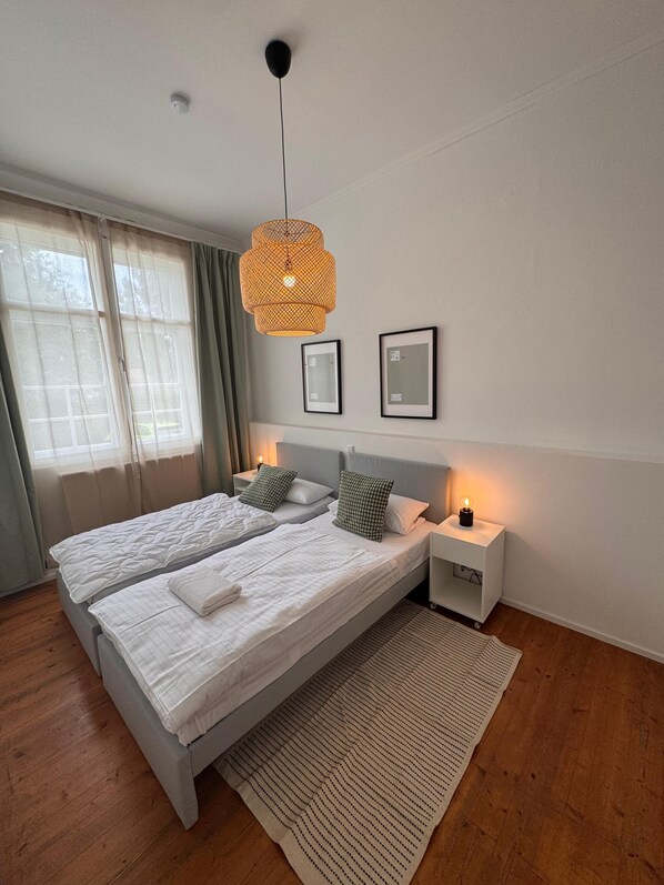 2 Schlafzimmer, WLAN, Bettwäsche