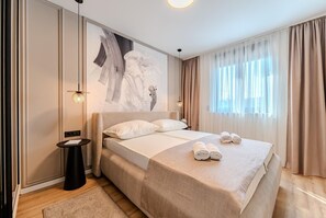 2 多间卧室、熨斗/熨衣板、免费 WiFi、床单