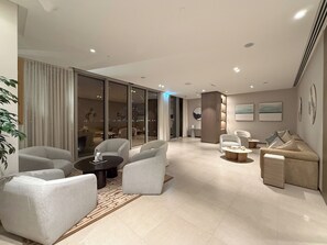 Lobby sitting area