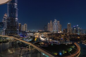 View from property - Burj Khalifa & Fountain View NYE Celebration (Dubai)