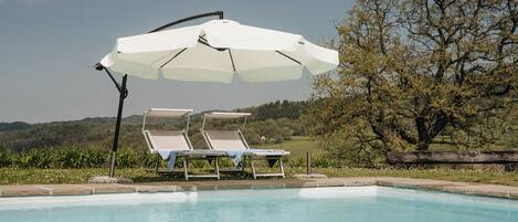 Seasonal outdoor pool