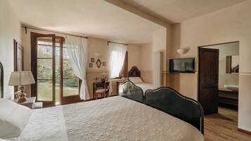 Deluxe Triple Room, Patio, Garden View | Free WiFi