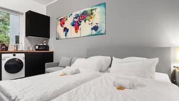 Iron/ironing board, free WiFi, bed sheets