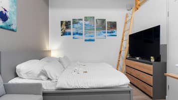 1 sovrum, strykjÀrn/strykbrÀda, gratis wi-fi och sÀngklÀder