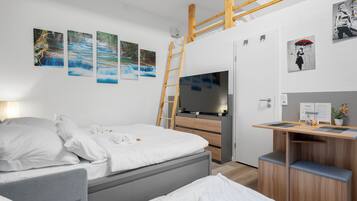 Strygejern/strygebræt, gratis Wi-Fi, sengetøj