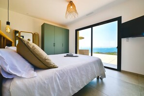 5 soverom, safe på rommet, strykejern/-brett og wi-fi (inkludert)