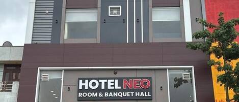 Fachada del alojamiento