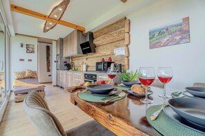 Apartment, Patio, Hill View | Living area