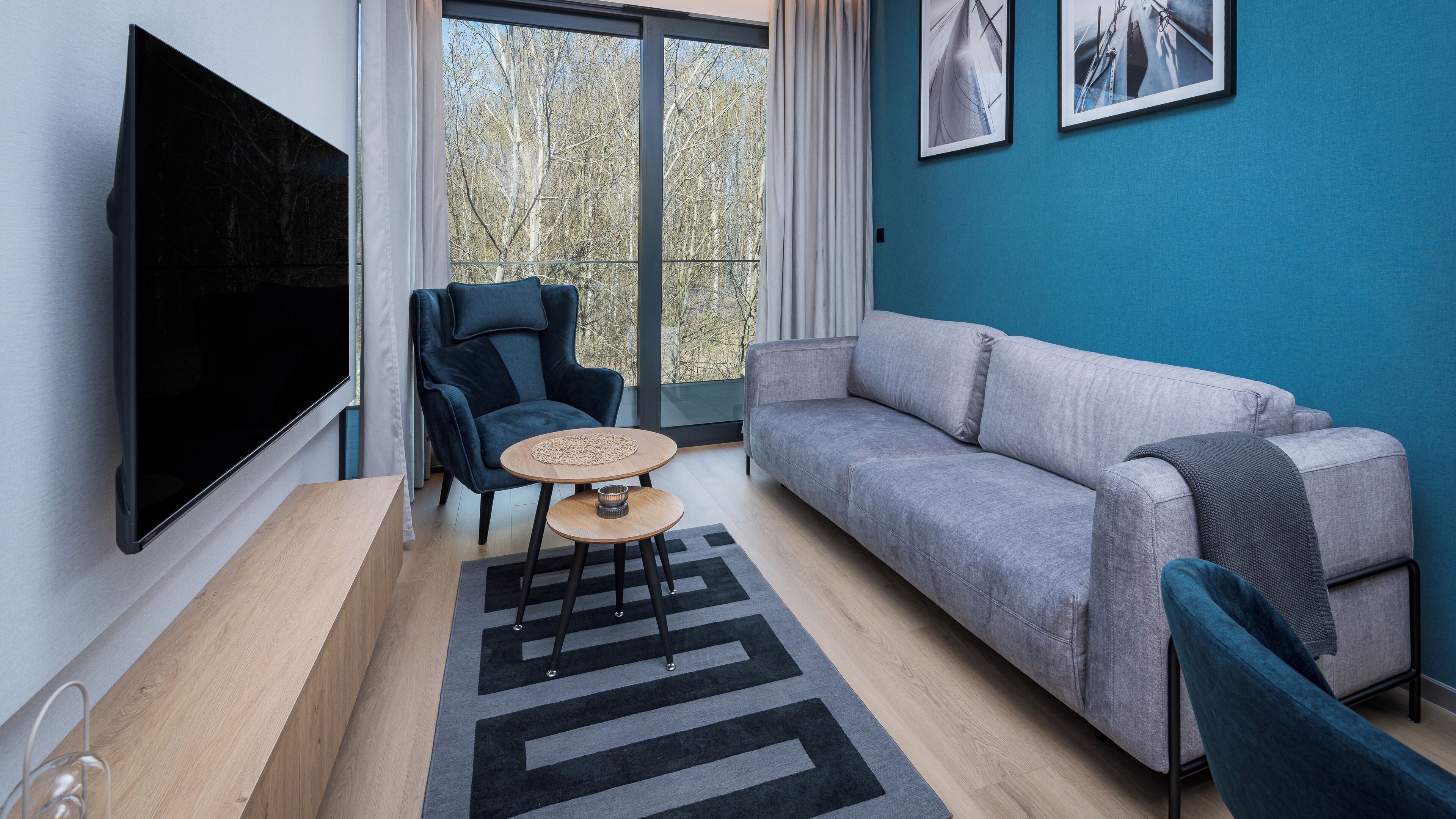 Apartamento | Zona de estar | Una televisión de pantalla plana