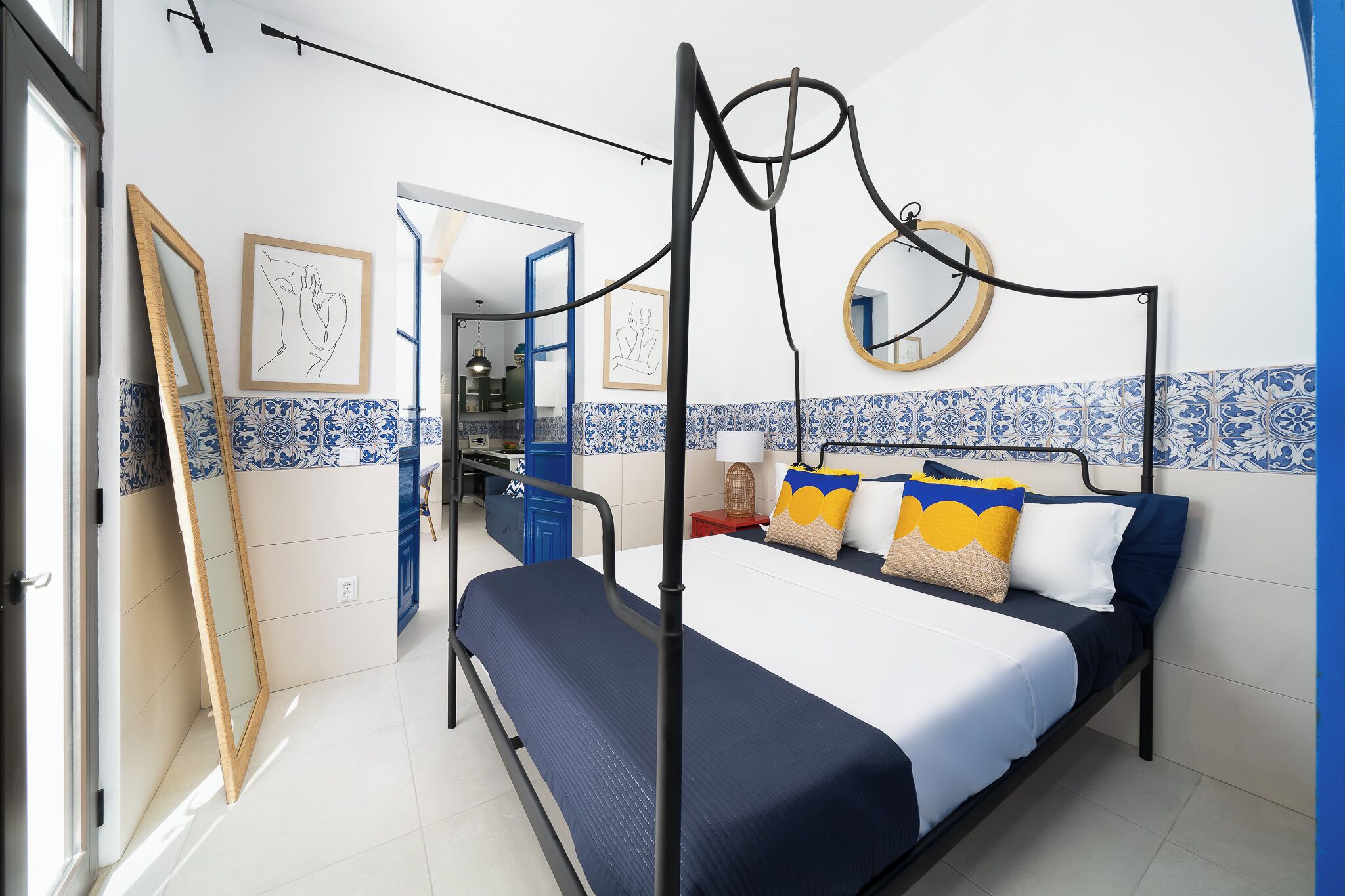 King Bedroom with Patio access