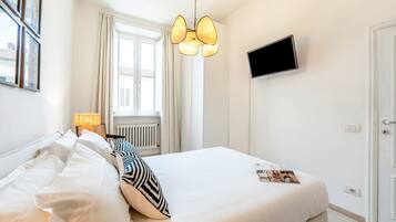 Apartment (2 Bedrooms) | 2 Schlafzimmer, Bügeleisen/Bügelbrett, kostenloses WLAN, Bettwäsche