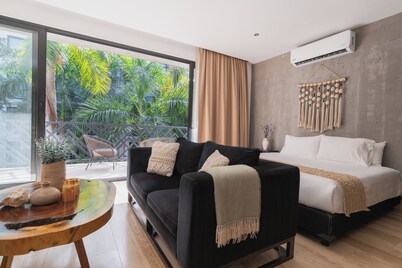 Experience true luxury in this stunning two-bedroom condo in Tulum