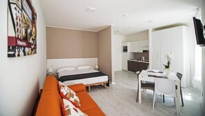 Superior Studio, 1 Double Bed with Sofa bed | Free WiFi, bed sheets - JOIVY Apartments - Trieste Goldoni (Trieste)