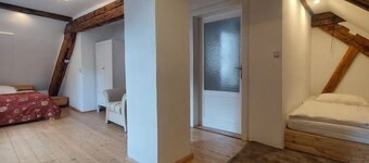Romantic attic apartment