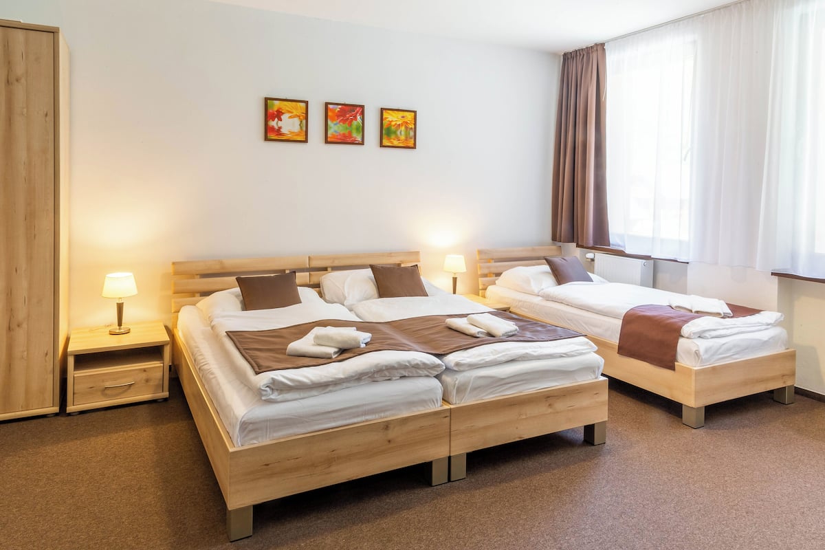 Triple Room, Kitchenette | In-room safe, free WiFi