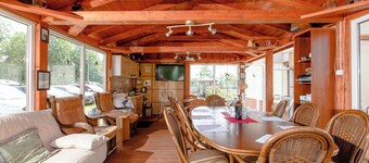 Cozy villa by the sea with a view of the water