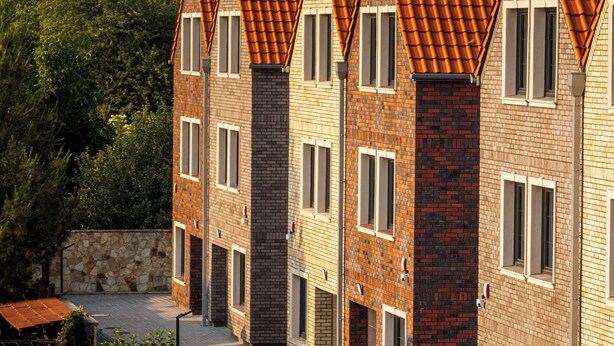 Voorkant van accommodatie