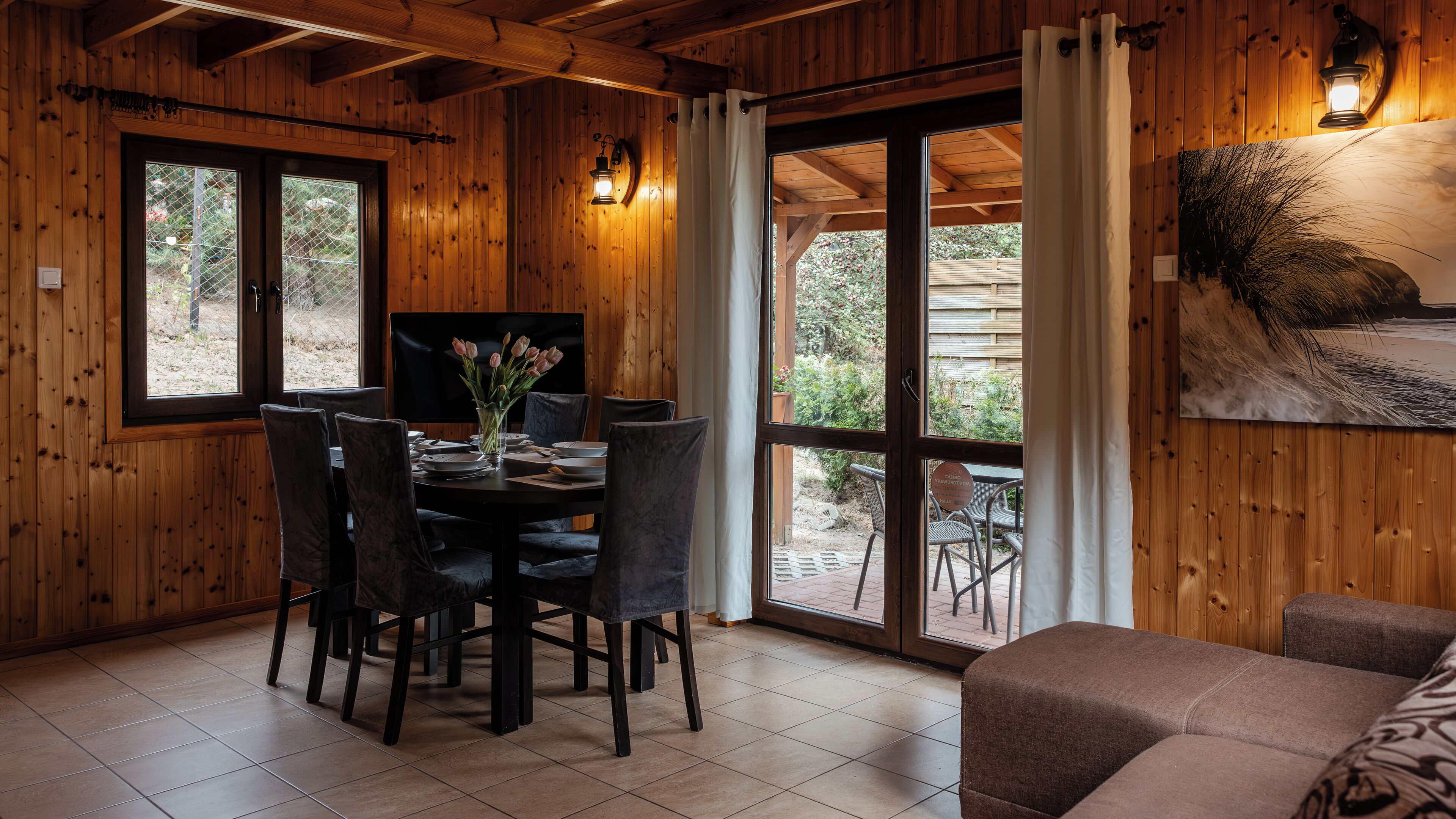 Chalet | Woonruimte | Flatscreentelevisie