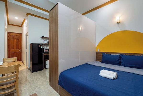 豪華開放式客房 | 遮光窗簾/窗簾、免費 Wi-Fi、床單