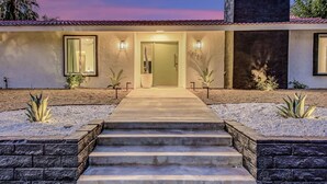 Exterior detail - Newly remodeled 4-bedroom, 2-bath private compound with pool (La Quinta)