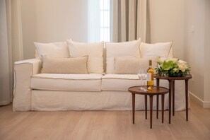 Junior Suite, Balcony, Garden View | Hypo-allergenic bedding, in-room safe, iron/ironing board, free WiFi - Liberty Suites Spetses  (Spetses)