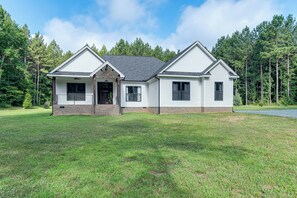 House (3 Bedrooms) | Interior - Secluded 18-acre Retreat in Staley w/ Game Room (Staley)