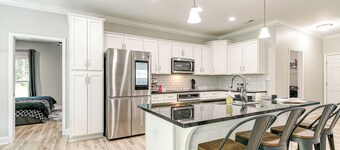 Secluded 18-acre Retreat in Staley w/ Game Room